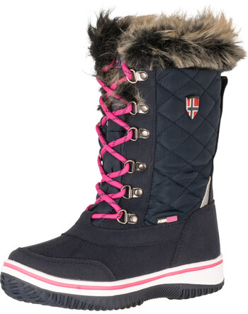 Trollkids Winterstiefel 'Kids Holmenkollen Snow Boots XT' - Navy/Magenta