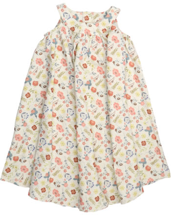Walkiddy Robe sans manches FLOWERS AND LEAVES beige