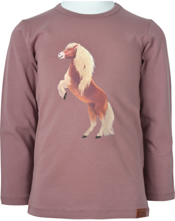 Walkiddy T-Shirt long sleeve JOYFUL HORSES dusty pink