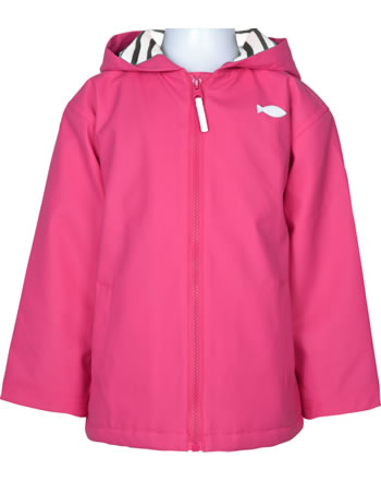Weekend à la mer rain jacket with hood HOBY6 CIRE pink B122.82