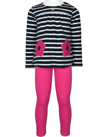 Weekend à la mer Set Shirt u. Hose pink Langarm FLEUR navy/ecru B221.59