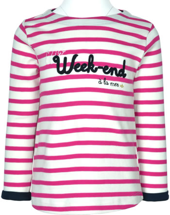 Weekend à la mer Shirt manches longues MISSWEEKEND ecru/super pink