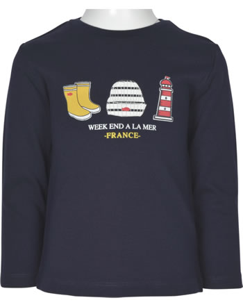 Weekend à la mer Sweatshirt TRIO navy uni