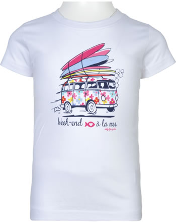 Weekend a la mer T-shirt manches courtes ONTHEROAD blanc B122.31