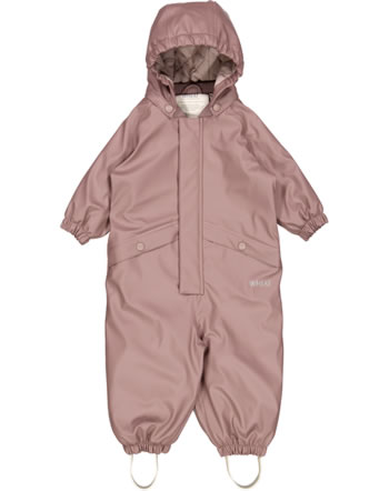 Wheat Baby Thermo rain suit overall with hood AIKO dusty lilac
