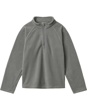Wheat Half-Zip-Fleece-Pullover 'Polaren' - Flint