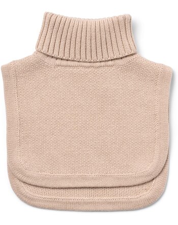 Wheat Jacquard-Halswärmer 'Stoffe' aus 100 % Merinowolle - Rose Powder