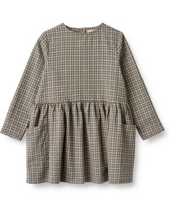 Wheat Kinder Kleid Langarm AIMA - Autumn Sky Flowe