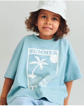 Wheat T-Shirt aus 100 % Bio-Baumwolle 'Summer Island' - Spring Lake