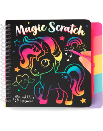 Ylvi et minimoomis livre à colorier Mini Magic Scratch Licorne 10710_B