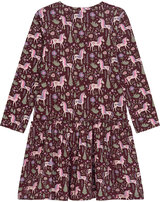 danamade-jersey-kleid-dalva-mit-einhorn-blumen-muster-bordeaux