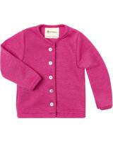 engel-baby-cardigan-aus-schurwolle-und-seide-himbeere