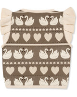 fliink-strick-weste-lovely-aus-100-bio-baumwolle-sandshell-multi
