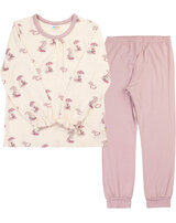 joha-pyjama-gltzer-print-aus-bambus-viskose-lycra-creme
