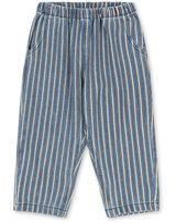 konges-sljd-jeanshose-magot-streifen-bio-baumwolle-tricolore-bleu-