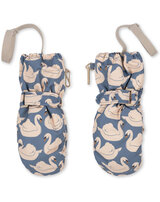 konges-sljd-schnee-faeustlinge-nohr-mit-fleecefutter-und-schwan-muster-swan