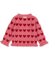 konges-sljd-strick-pullover-laula-aus-wollmischung-mit-rueschen-heart