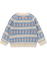 konges-sljd-strickjacke-billi-wollmischung-blue-multi