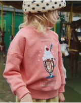 konges-sljd-sweatshirt-lou-aus-bio-baumwolle-mit-pailletten-peach-blossom