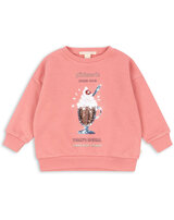 konges-sljd-sweatshirt-lou-aus-bio-baumwolle-mit-pailletten-peach-blossom