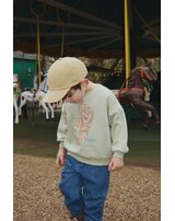 konges-sljd-sweatshirt-lou-mit-tigerprint-aus-bio-baumwollmischung-sage-x1f4
