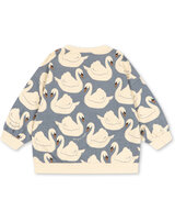 konges-sljd-sweatshirt-loupy-lou-aus-100-bio-baumwolle-mit-schwaenen-swan