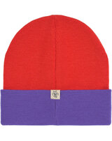 laessig-beanie-muetze-mit-umaschlag-merinowolle-stickereien-purple-poppy-red