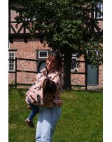 liewood-damen-fleecejacke-nelson-adult-pile-jacket-mega-cherry-heart-rosey