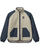 liewood-erwachsenen-fleece-jacke-runa-adult-jacket-mist-classic-navy