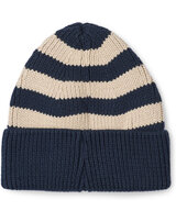 liewood-strick-muetze-beanie-ezra-baumwolle-classic-navy-sandy-stripe