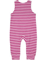 Loud + Proud Baby Strampler GOTS Zertifiziert - Bio Baumwolle Ringel