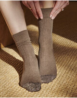 mp-denmark-damen-socken-aus-wolle-rippstrick-struktur-brown-melange