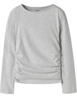name-it-langarmshirt-bio-baumwolle-raffungen-nkfofransa-light-grey-melange