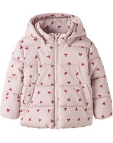 name-it-puffer-jacke-rippstruktur-schleifen-print-nmfmonday-violet-ice