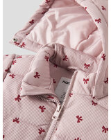 name-it-puffer-jacke-rippstruktur-schleifen-print-nmfmonday-violet-ice