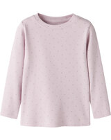 name-it-rippstrick-langarmshirt-bio-baumwolle-glitzer-punkten-nmfodele-light