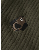 name-it-sweatjacke-college-stil-rippstruktur-hunde-stickerei-nmmreko-olive-n