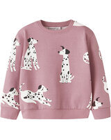 name-it-sweatshirt-aus-bio-baumwolle-mit-dalmatinern-nmfndopa-lilas