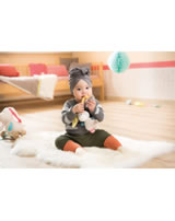 Nici Kuscheltier Esel Muli Mit Ringrassel – 14,5x7,5 Cm, Beige