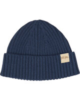 petit-piao-beanie-muetze-umschlag-rippstrick-struktur-baumwolle-navy