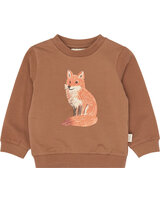petit-piao-sweatshirt-aus-bio-baumwolle-mit-fuchs-motiv-rawhide