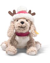 steiff-hund-rudy-mit-weihnachtsmuetze-und-halsband-27-cm-beige