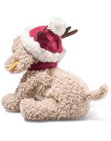 steiff-hund-rudy-mit-weihnachtsmuetze-und-halsband-27-cm-beige