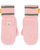 steiff-strick-faeustlinge-aus-bio-baumwolle-poignant-pink