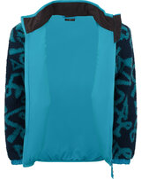 trollkids-fleecejacke-kids-lyngdal-mit-muster-dark-turquoise-madeira-blue