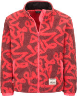 trollkids-fleecejacke-kids-lyngdal-mit-muster-pink-salmon-frozen-berry