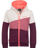 trollkids-sweatjacke-alesund-sweater-bio-baumwolle-deep-ruby-frozen-berry-sa