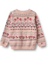 wheat-strick-pullover-aus-100-bio-baumwolle-mit-blumenmuster-dim-rose