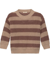 yuki-kinder-strick-pullover-chunky-bio-baumwolle-stripes-dust
