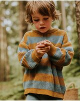 yuki-kinder-strick-pullover-stripes-aus-100-bio-baumwolle-sunset